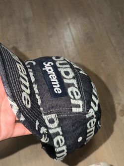 Hat supreme jacquard logos