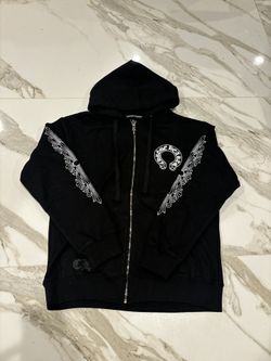 Chrome Heart Hoodie- Black Size L and XL