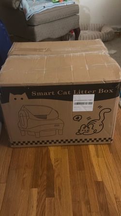 Smart cat litter box