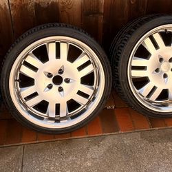 Set of 4 Junction Produce Wheels Staggered 8x19 and 9 1/2x19 5x120mm bolt pattern
