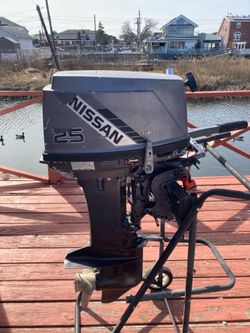 Outboard motor 25hp 2003 Nissan