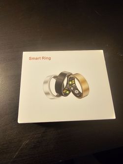 Black smart ring size 8