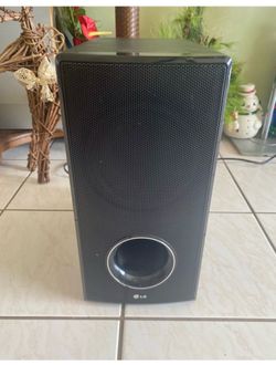 LG Subwoofer Speaker, 24 inch monitor