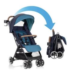NEW! Evenflo Gold Compact Self folding  Stroller 