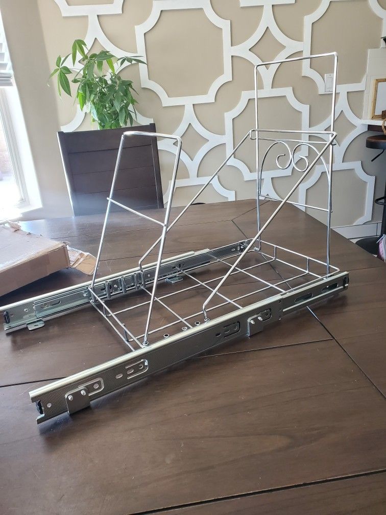 Pull Out Shelf For Kitchen Garbage Bin