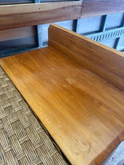 Rustic Wood Storage Cabinet