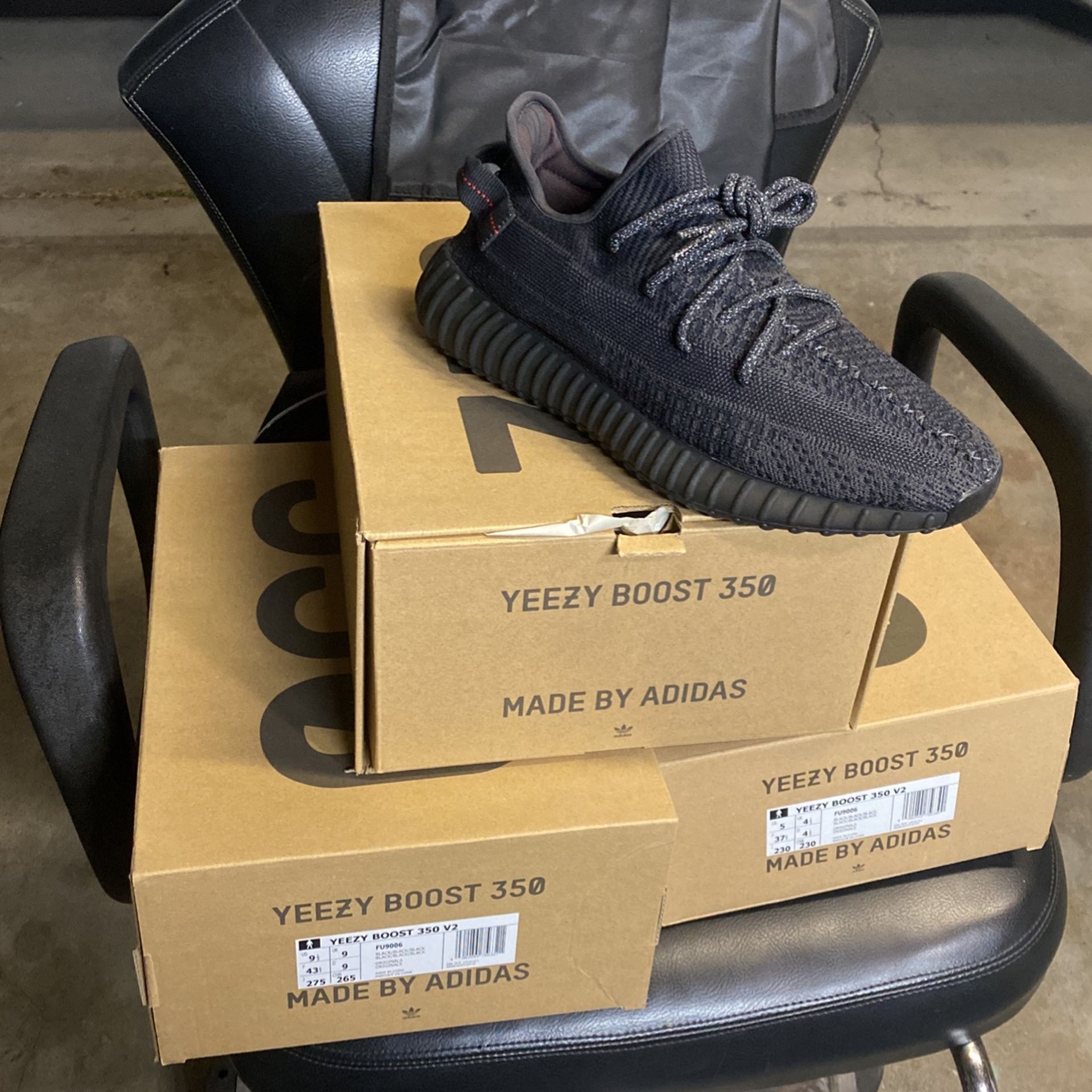Yeezy Boat 350 V2 Black Black - ice4pros.com.br