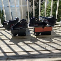 BRAND NEW JORDAN 12 “UTILITY” FOR SALE!!! MEN’s SIZES 8, 9.5, & 11 $260.  GS SIZE 7 $200
