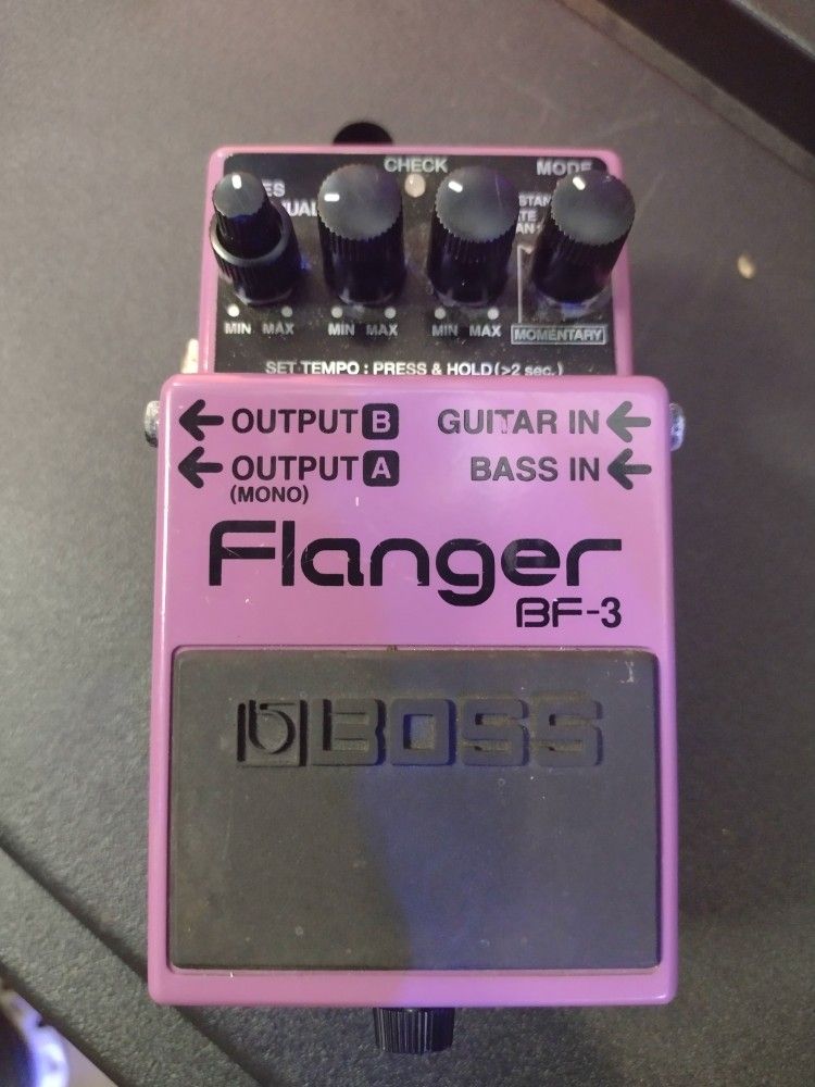 Boss Flanger Guitar Pedal