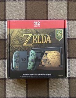 Nintendo Switch 2 - The Legend of Zelda 40th Anniversary Edition