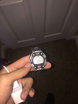 Digital watch timex