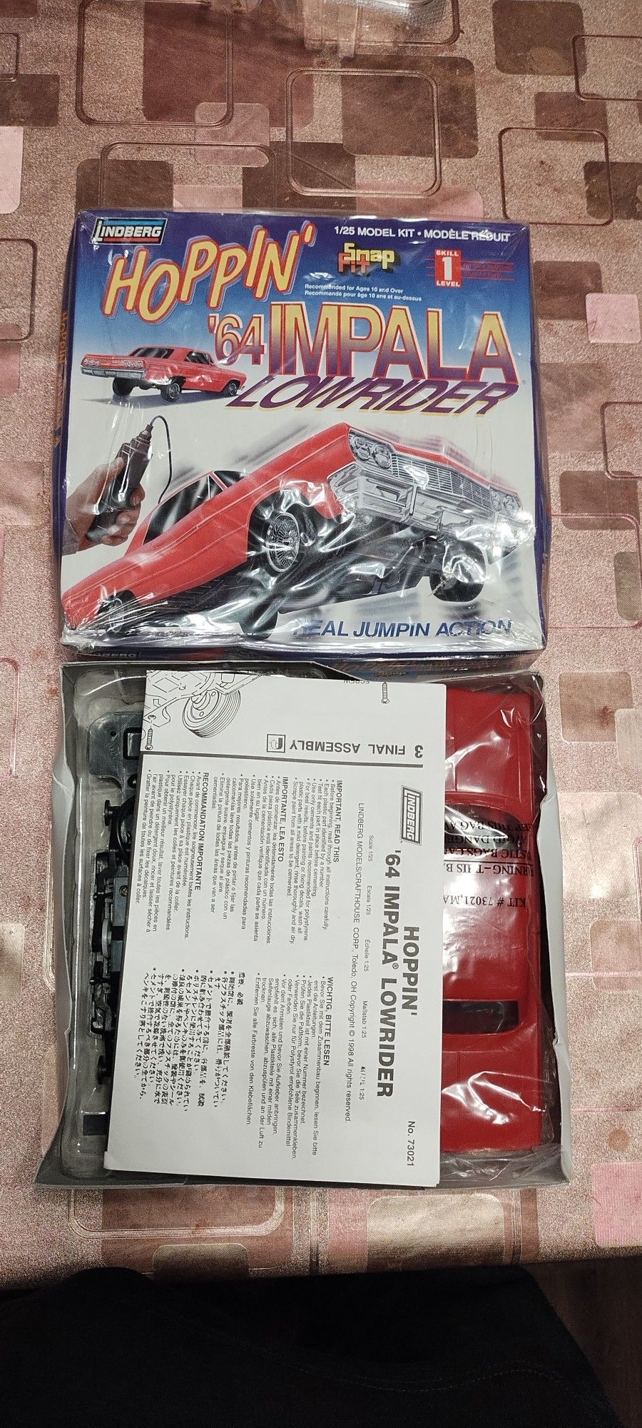 Lindberg Hopping 64 Impala Lowrider (NEW)