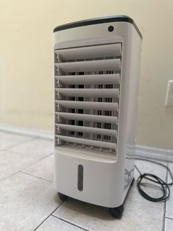Moving Sale! Everything must go by June 15: Portable Evaporative Air Cooler Water Tank Digital Touch 3-Speed Osc Timer W/B