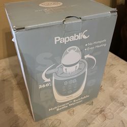 New Papablic Nutriwarm Bottle Warmer 