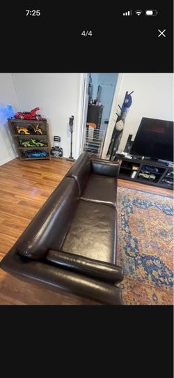 Leather Sofa Brown