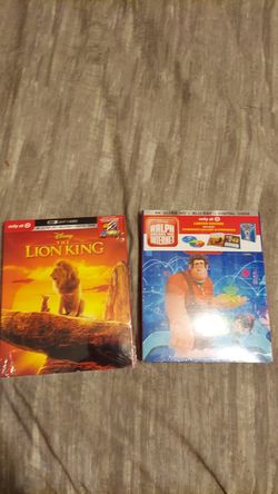 4k Disney movies brand new