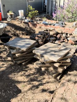 24 x 24 square pavers . $5 each.  Have approximately 25. City of Orange right by Angel Stadium
