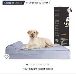 Almost brand NEW 🍀 Jumbo Orthopedic Dog Bed - 7-inch Thick (50x34x10)