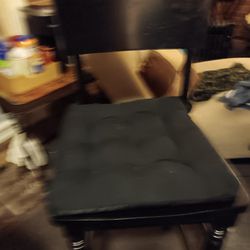 2 BISTRO CHAIRS W/ MATCHING DINNER TABLE