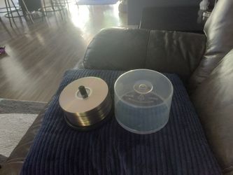 45 New Memorex DVD-R 120 min. 16X 4.7 GB Disc with carrier.