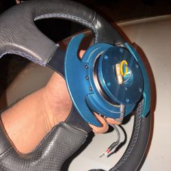 Quick Release Steering NRG steering Wheel