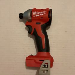 Brand New Milwaukee M18 Brushless 1/4” Impact Driver 3 Speeds New Model.     85 Firm on Price.     85 Firme en Precio.