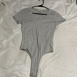 Gray Bodysuit