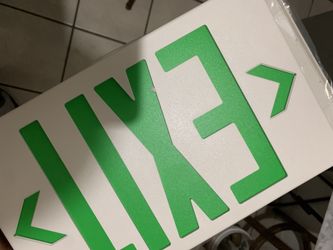 Exit Sign 
