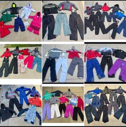 Winter Clothes For The Whole Family!  Snow Jackets, Pants Bibs Snowsuits For Men, Women And Kids! ALL SIZES 