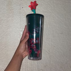 Flower Starbucks Cup