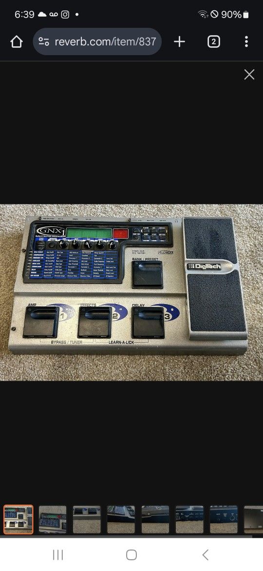 DigiTech GNX1 Multi-Effects Workstation