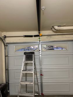 GARAGE DOOR SPRING CHANGE!