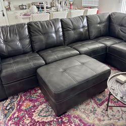 Gray Sectional 
