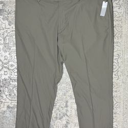 GS PERFECT FIT Modern Fit Dress Pants Flat Front Mens Size 54x30 NWT