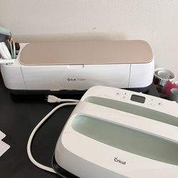 Cricut Maker With Heat press And All Materials