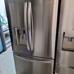 LG Front Loading Washer And Stackable Gas Dryer Set 