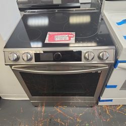 Amazing Smasung 6.3 Cu Ft 30 Inch Electric Range Induction With Convection Oven And Air Fryer