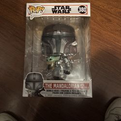 Mandelorian funko Jumbo