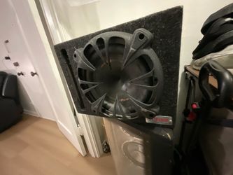 Amp and subwoofer