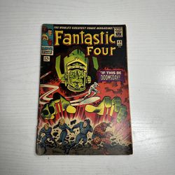 Fantastic Four #49 1966 Galactus Silver Surfer Jack Kirby MARVEL MCU