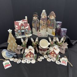 Cozy Farmhouse Tablescape Décor – 22 pieces