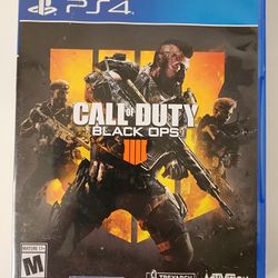 PS4 Call of Duty Black Ops

