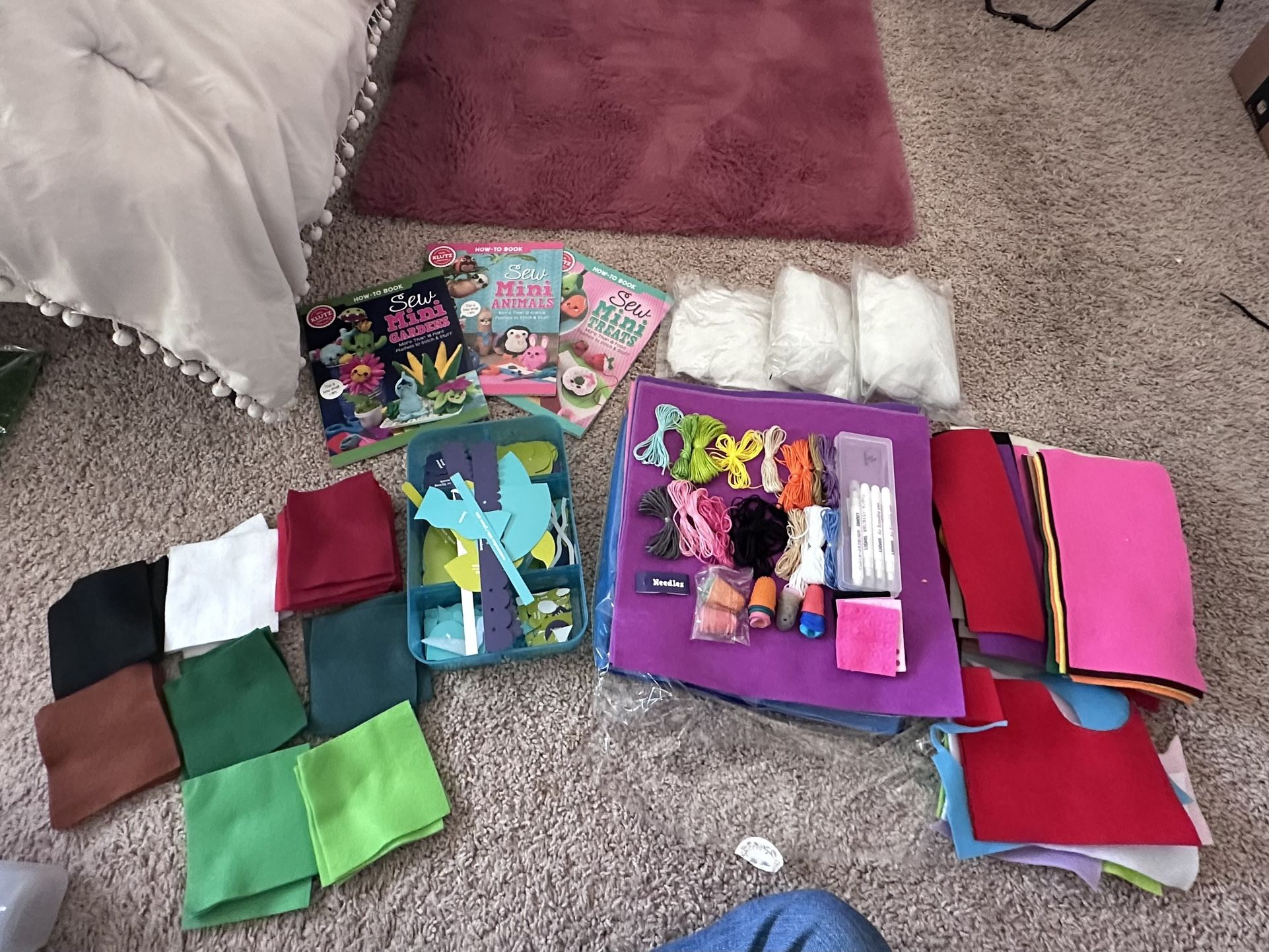 Cute Mini Sewing Books And Supplies