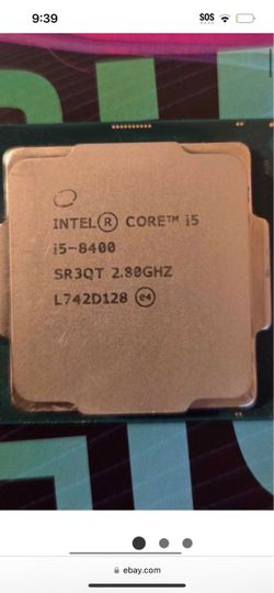 INTEL CORE  i5 8400 cpu