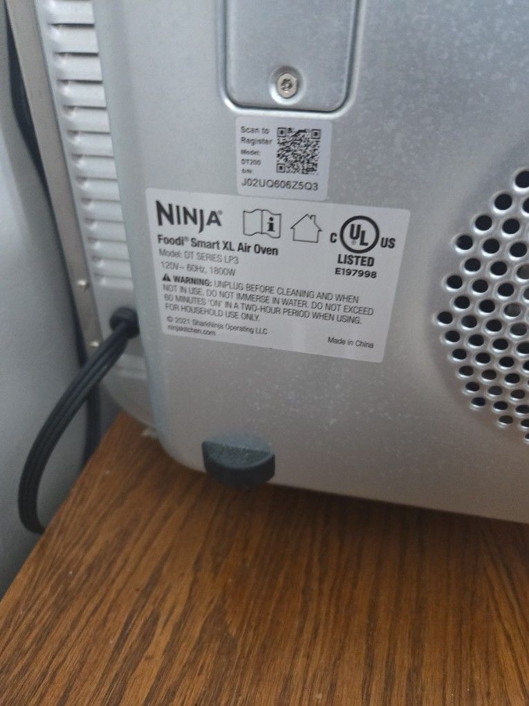 Ninja Stainless Steel 17.5 × 17 Q7.5 × 18 Foodo Amart Xl Air Oven