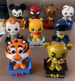 Funko Cartoon & Comic Characters Bobblehead Lot Speech Bubble 9 Pack 2021