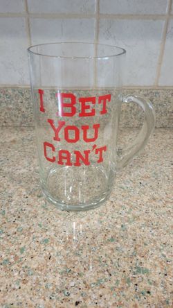 Vintage Extra Large Beer Mug
