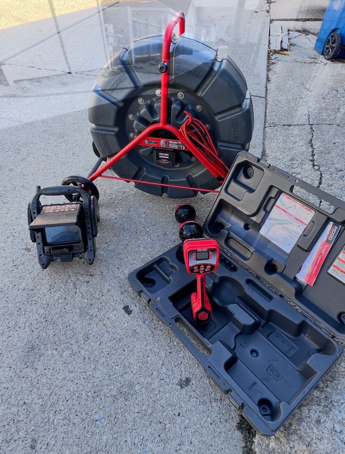 RIDGID CAMERA, MONITOR AND LOCATOR