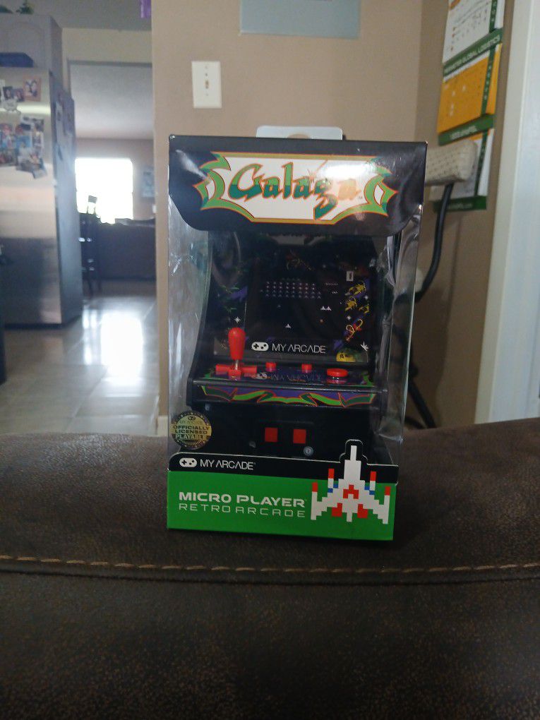Micro Player Retro Arcade Mini Game Galaga