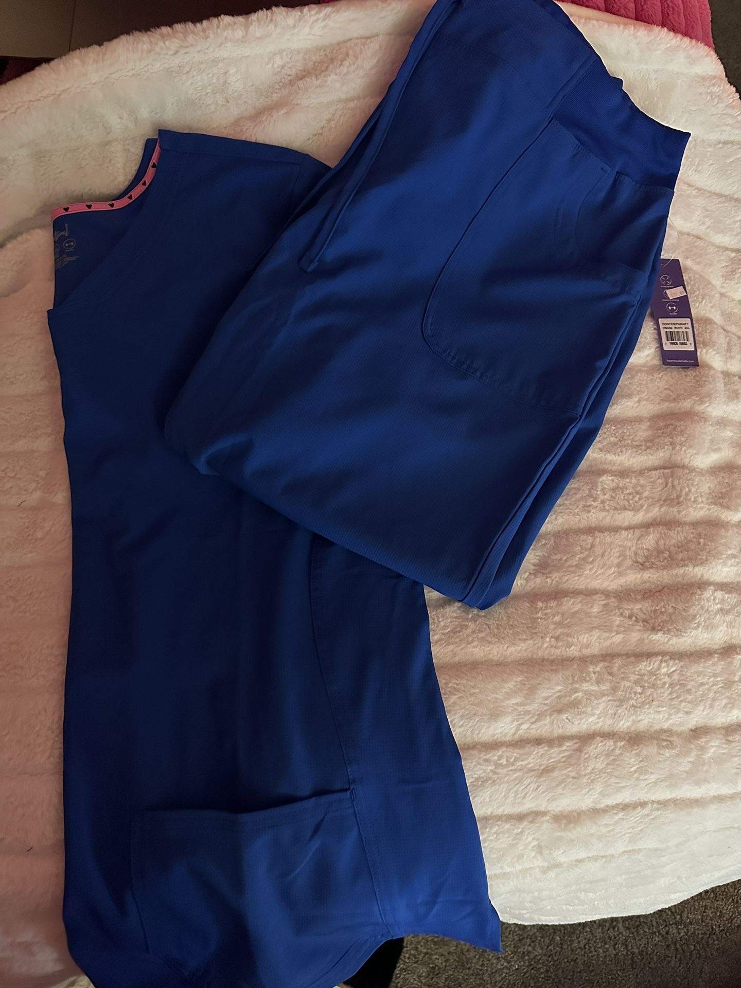 heart and soul scrub set